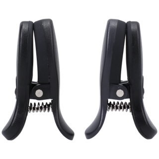 Vibro Grippers - Vibrating Nipple Clamps with Case - Black