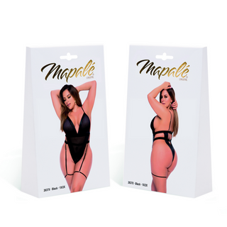 Bodysuit - 3/4X - Black