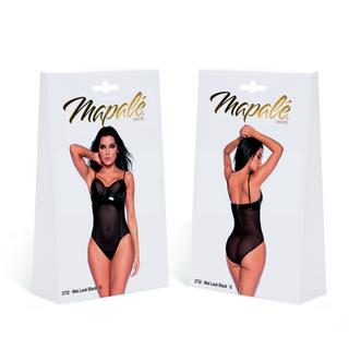 Bodysuit - XL - Wet Black