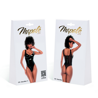 Bodysuit - L - Gloss Black