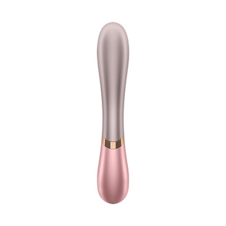 Hot Lover - Heating Rabbit Vibrator - Dark Pink