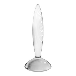 Sparkling Crystal - Glass Dildo - Transparent