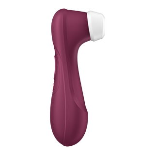 Pro 2 Generation 3 - Double Air Pulse Vibrator - Liquid Air and Connect App - Wine Red