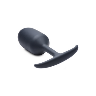 Premium Silicone Weighted Anal Plug - Extra Large