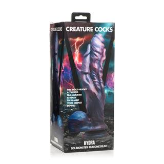 Hydra Sea Monster - Silicone Dildo - Paars