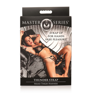 Thunder Strap - Wand Thigh Harness - Zwart
