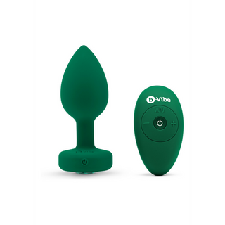 Emerald - Vibrerende Butt Plug - M/L