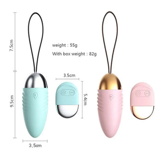 HMJ - Vibratie Ei - Met Afstandsbediening - Roze - Vibrator Egg - Pink - Remote Controlled