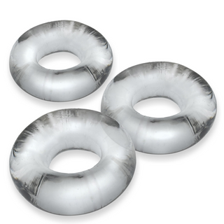 Fat Willy - 3-pack Jumbo Cockrings - Clear