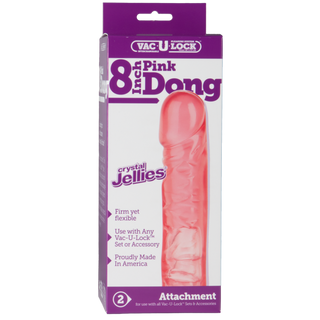 Crystal Jelly Dildo - 8 / 20 cm