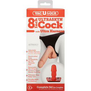 ULTRASKYN Harnas en Dildo - 8 / 20 cm
