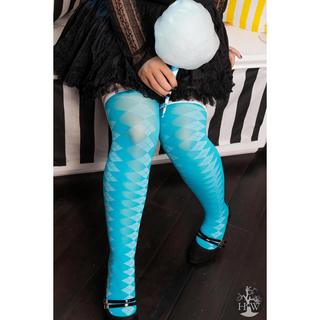 Par 4 - Thigh High - A - Blue