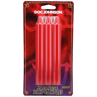 Japanese Drip Candles - Red
