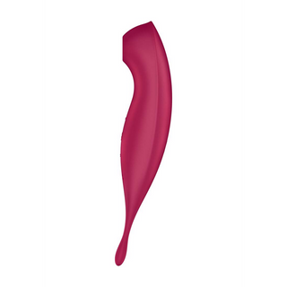 Twirling Pro - Tip Vibrator with App - Dark Red