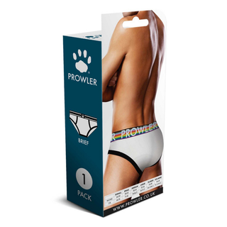 Oversized Paw Brief - M - White