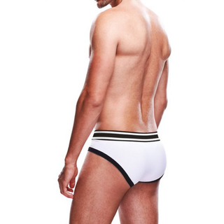 Brief - XXL - White/Black