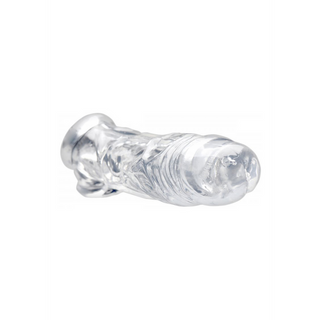 Realistic Clear Penis Sleeve and Ball Stretcher