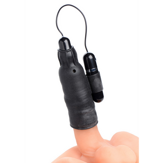 Lightning Stroke - Silicone Stroker with Vibrating Bullet