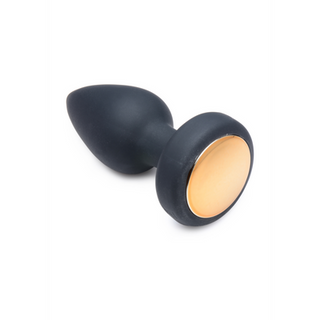 Siliconen Vibrerende LED Plug - Medium