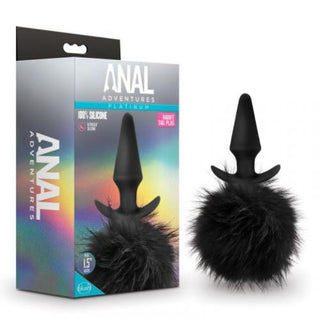 Anal Adventures Platinum - Rabbit Tail Anaal Plug