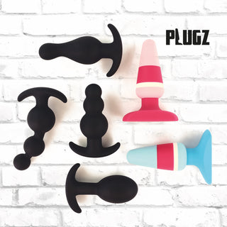 FeelzToys - Plugz Butt Plug Zwart Nr. 2