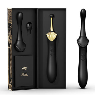 ZALO - Bess - Clitorale Vibrator - Zwart