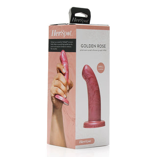 Fleshlight - HerSpot Dildo Golden Rose Small