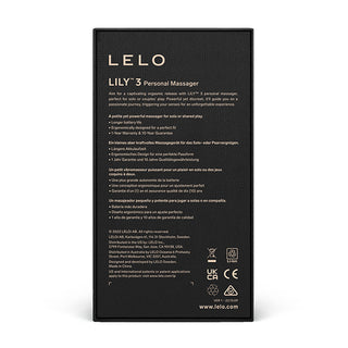 Lelo - Lily 3 Personal Massager Dark Plum