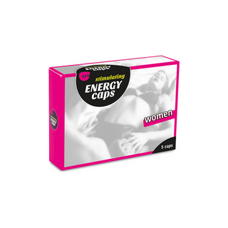 Energy Caps - Stimulating Pills for Women - 5 Pieces