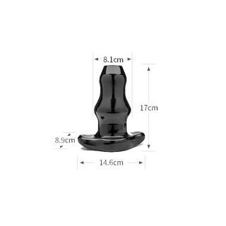 Double Tunnel Plug - Hollow Butt Plug - XL