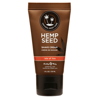 Isle of You - Hemp Seed Shave Cream - 1 fl oz / 30 ml