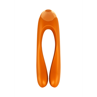 Satisfyer - Candy Cane - Finger Vibrator for Intimate Zones - Orange