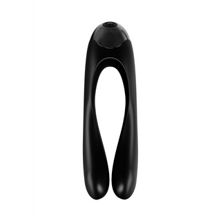 Satisfyer - Candy Cane - Finger Vibrator for Intimate Zones - Black