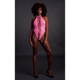 High-Cut Body - One Size - Neon Pink