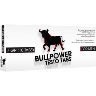 Bull Power Testo Tabs - Stimulating Tablets